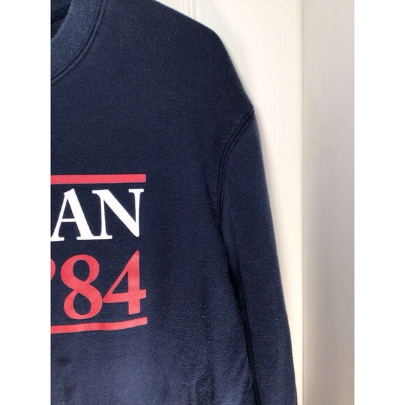 Rowdy Gentleman Reagan Bush 1984 Presidential Campaign Throwback Sweatshirt L - Picture 6 of 16